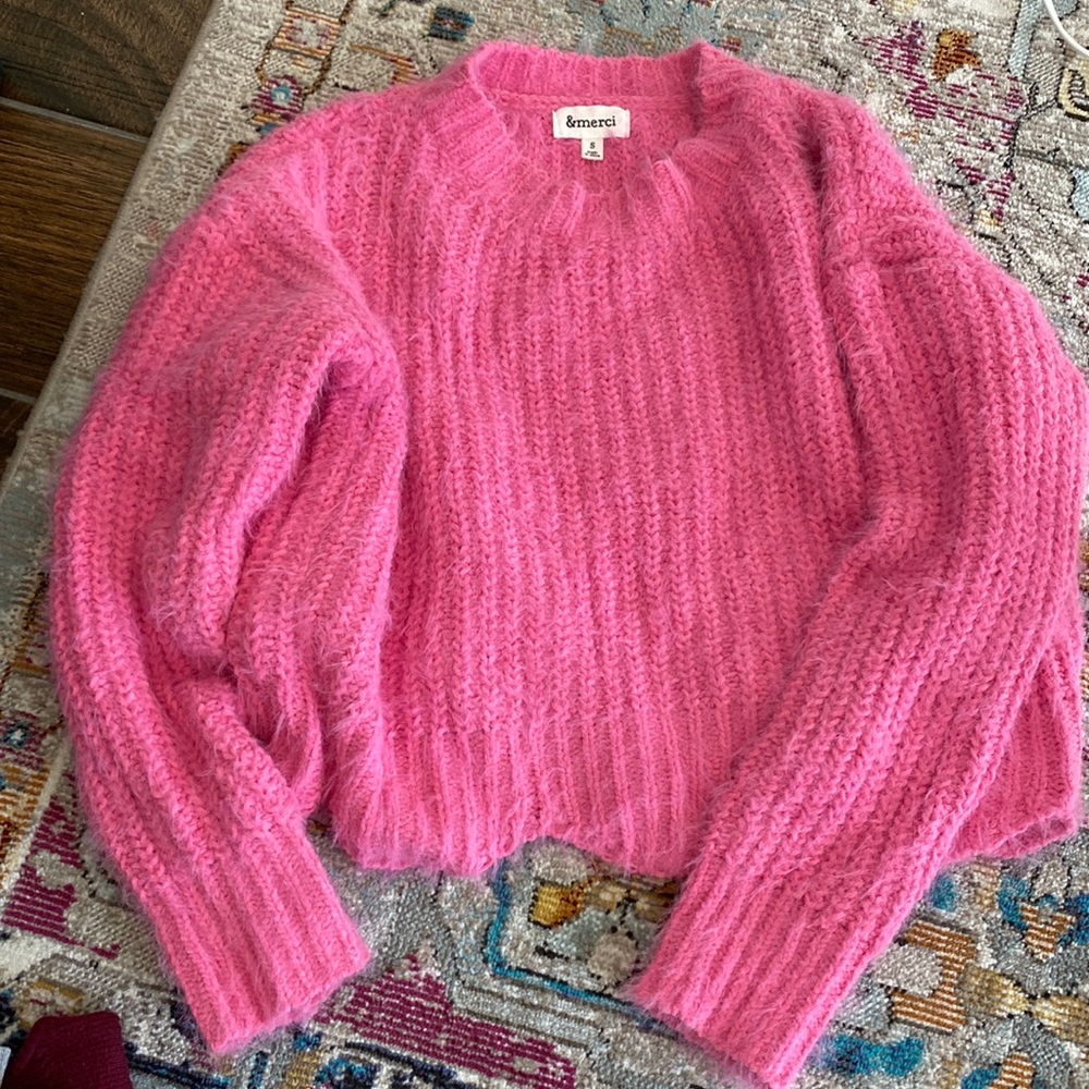 Pink sweater